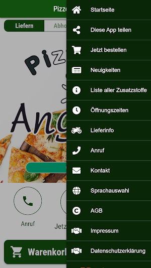 Pizzeria Angelo Screenshot 2