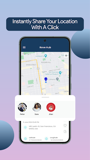 RoveHub - Locate Share Connect Screenshot 1