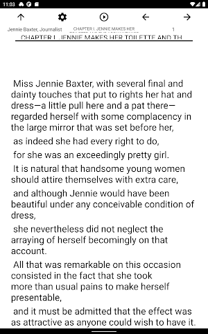 Book, Jennie Baxter, Journalis Screenshot 3
