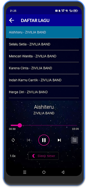 Lagu Zivilia Band Full Album Screenshot 3