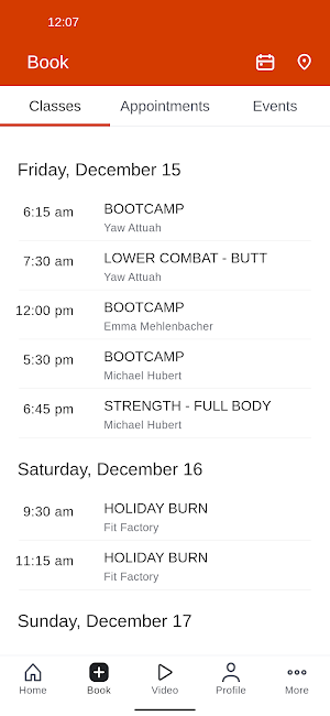 Fit Factory Fitness Screenshot 1