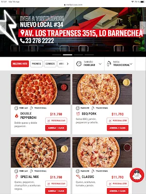 Melt Pizzas Screenshot 2
