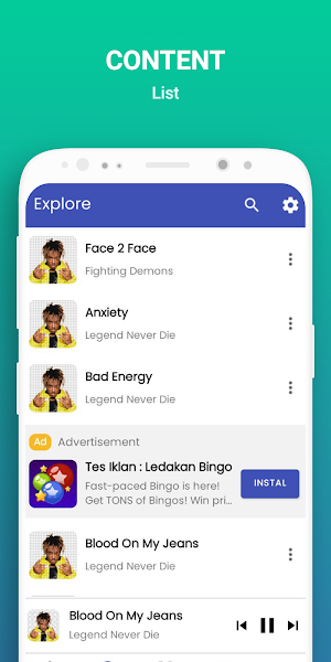 Juice WRLD Music Rapper Songs Screenshot 2