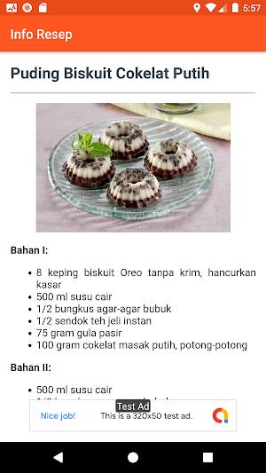 Cari Aneka Resep Coklat Screenshot 2