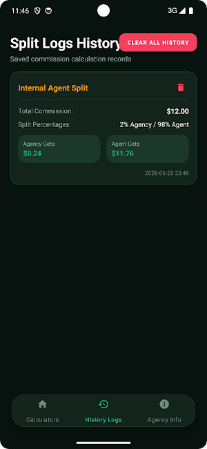 Commission Split Logic Screenshot 1