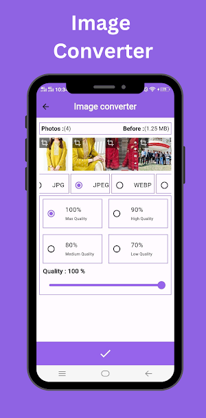 Bulk Image Converter - PNG/JPG Screenshot 2