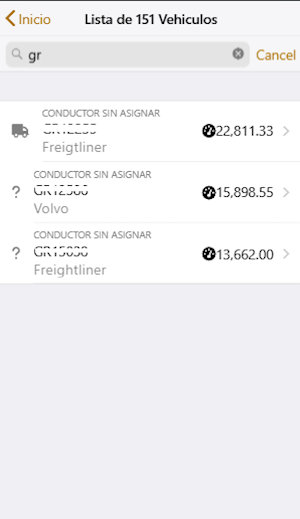 Control de flotas Screenshot 1