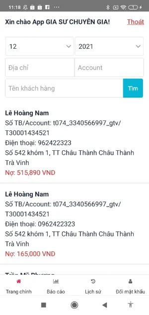 Quản Lý Thu Cước Screenshot 0