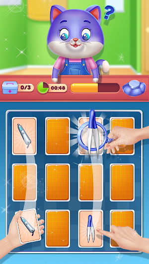 cute pet clinic with mini game Screenshot 1