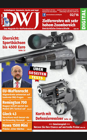 DWJ - Magazin für Waffenbesitz Screenshot 1