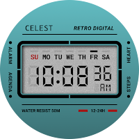 CELEST5520 Retro Digital Watch