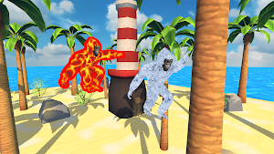 Monkey tag. Gorilla memes game Screenshot 1