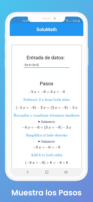 SoluMath - Solución a tu tarea Screenshot 3