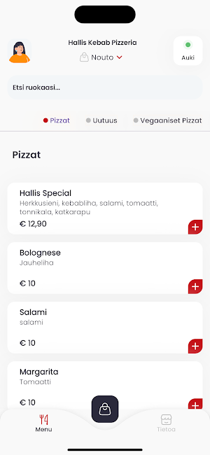 Hallis Kebab Pizzeria Screenshot 1