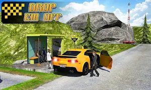 Taxi Driver 3D : Hill Station Screenshot 3
