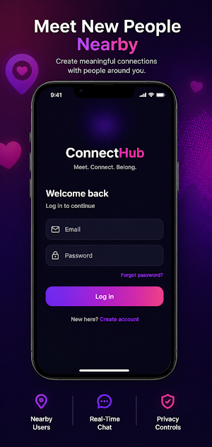 ConnectHub – Meet,Chat&Connect Screenshot 0
