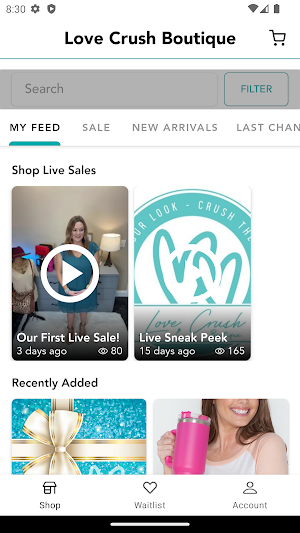 Love Crush Boutique Screenshot 0
