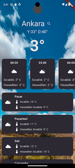 Hava Tahmini Screenshot 0