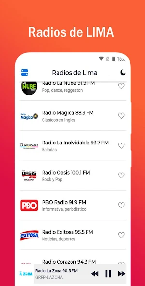 Radios de Lima en Vivo Screenshot 3