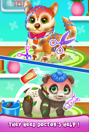 Animal doctor game for kids Screenshot 2