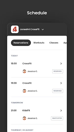 JonesN4 CrossFit Screenshot 2