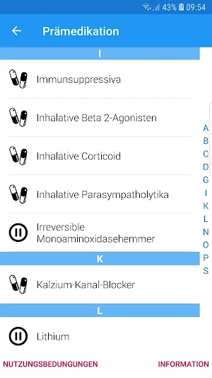 OEGARI Dauermedikation Management Screenshot 3