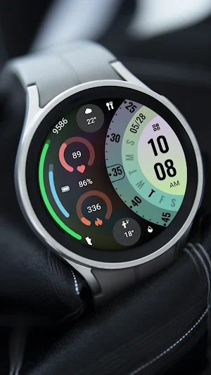 ZKin Watch Face Arc Widget Screenshot 1