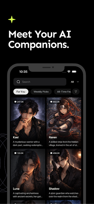 BlissaX AI - Chat, Talk, Text Screenshot 1