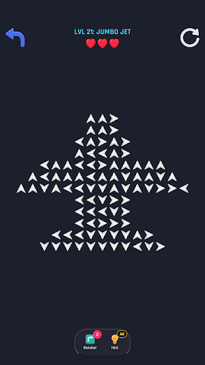 Vector Void: Arrow Puzzle Screenshot 3