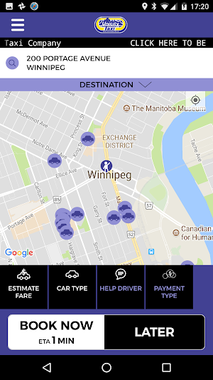 Unicity Taxi Winnipeg Screenshot 2