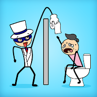 Super Thief Puzzle: Troll Game