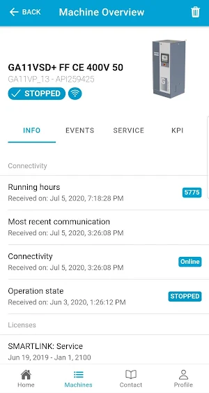 Atlas Copco AIRlink Screenshot 3