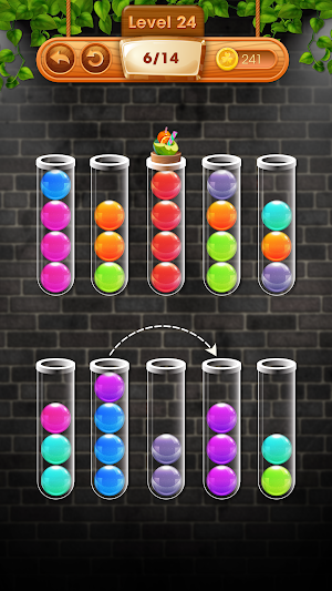 Woody Ball Sort - Color Puzzle Screenshot 0