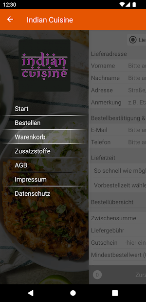 Indian Cuisine Screenshot 2