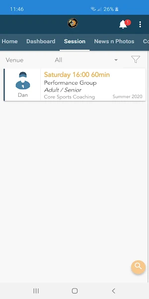 Core Sports Coaching Screenshot 3