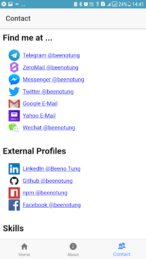Zeronet Profile Chooser Screenshot 3