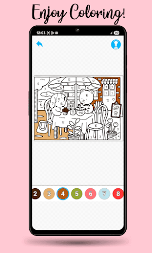 Bobbie Goods Coloring Game Screenshot 3