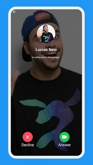 Luccas Neto Call Simulator Screenshot 3