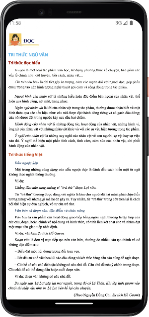 Ngữ văn Lớp6 - Tập hai Screenshot 0