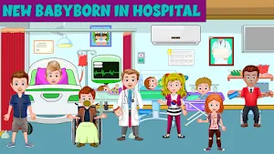 My Family Town : NewBorn Baby Screenshot 1