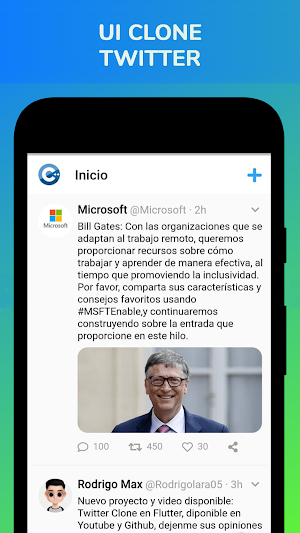 Flutter: UI Clones of Famous A Screenshot 3