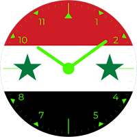 Syria Analog Watch Face