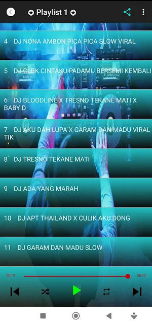 DJ viral slow mantul Screenshot 1