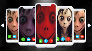 Scary Momo Chat: Horror Fun Screenshot 0