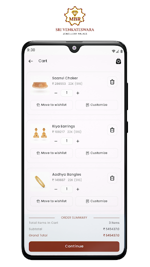 Sri Venkateswara Jewellery MBR Screenshot 3