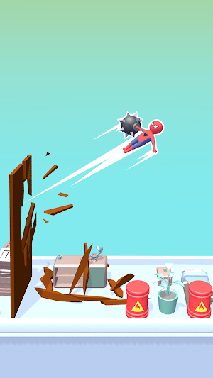 Ragdoll Crazy Flight Screenshot 3
