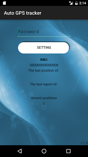 Auto GPS Tracker Screenshot 0