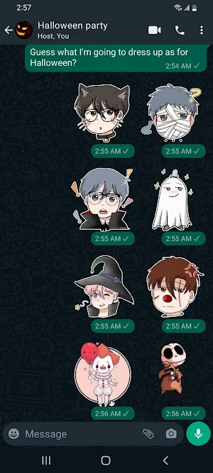 Halloween Stickers WhatsApps Screenshot 0