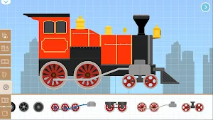 Brick Train Build Game For Kids & Preschoolers Screenshot 0