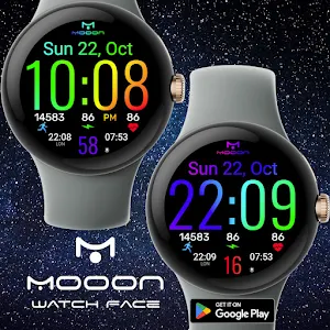 Watch Face Mooon Screenshot 0